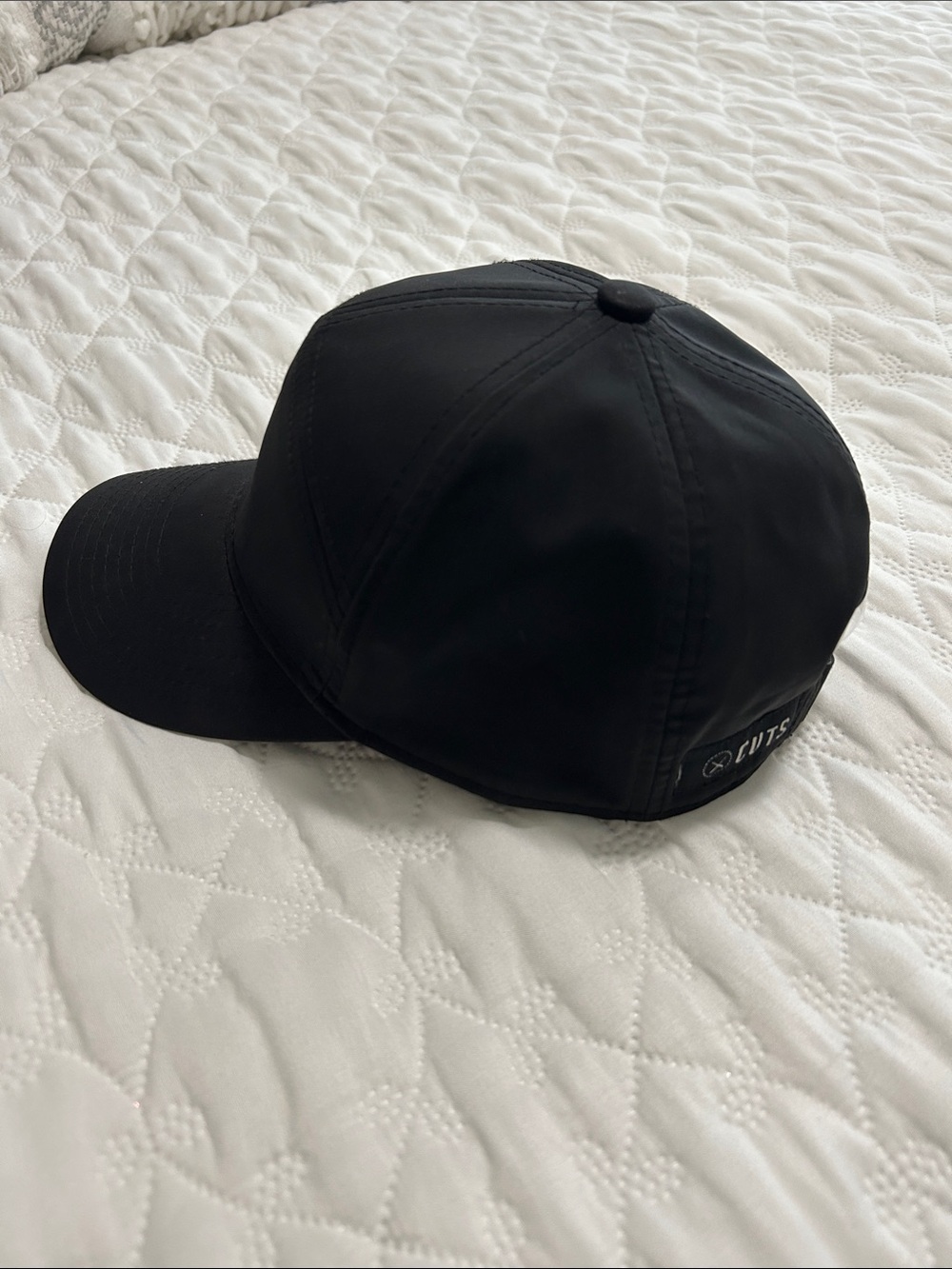 Black Performance Baseball Cap - Men
